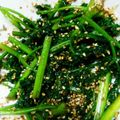 茶茶みかん's cooksnap of when they made シャキシャキパセリの胡麻和え.