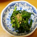 namy7mori's cooksnap of when they made [簡単]ニラの酢味噌和え.
