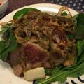 シェメ's cooksnap of when they made マグロと山芋のソテー　ジェノベーゼ.