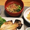 ﾌﾞｲｰﾝ's cooksnap of when they made さつま芋と小松菜の塩麹汁.