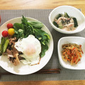 ﾌﾞｲｰﾝ's cooksnap of when they made 箸がススム！きゅうりのとろ〜りとろろがけ.
