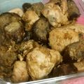 エターニア's cooksnap of when they made 茄子と鶏のゴマ味噌てり焼き.