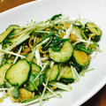 にゃろめ♡'s cooksnap of when they made きゅうりとミョウガのさっぱり中華風サラダ.