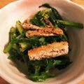 Zaki445's cooksnap of when they made ほうれん草＆菊菜の胡麻和え.