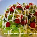 megkimo's cooksnap of when they made なんちゃってカルパッチョ風サラダ♪.