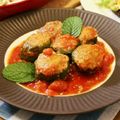 ＊みぃ子＊'s cooksnap of when they made ＊ピーマンの肉つめのトマトソース煮込み＊.