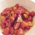 hilo1's cooksnap of when they made 冷凍ミニトマトで作る！トマトのマリネ.