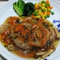 クック6SAB63☆'s cooksnap of when they made 和風豆腐ハンバーグの茸餡かけ.