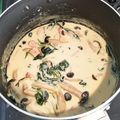 鶏皮好子's cooksnap of when they made 朝食に♪簡単ヘルシー チーズ豆乳スープ♡.