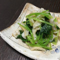 MAKO＿Ｔ's cooksnap of when they made ほたてのヒモと三つ葉のおひたし.