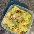 takiji's cooksnap of when they made キャベツとしらすとアーモンド炒め.