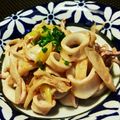 まりおっかあ's cooksnap of when they made パパッとイカのぽんマヨ炒め.