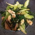 ゆかタス's cooksnap of when they made 簡単！セロリと油揚げのオイスター炒め.