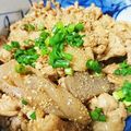 ちびさわまるこ's cooksnap of when they made お弁当に❀豚肉と蒟蒻のオイスター炒め♬.