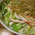ﾗﾋﾞ♪'s cooksnap of when they made 千切り野菜とじゃこのさっぱりサラダ.