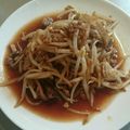 precious☆'s cooksnap of when they made そぼろもやし.