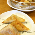 ねぎちゃん☆Ｙ☆Ｍ's cooksnap of when they made 簡単☆サツマイモとあんこの三角春巻き.