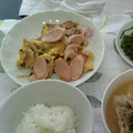 2児ママみきてぃ's cooksnap of when they made 魚肉ソーセージのネギ玉炒め.