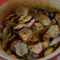 くっくのん's cooksnap of when they made ル・クルーゼで○あさりのリゾット○.