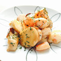 kaokaofood's cooksnap of when they made えび＆エリンギ♡レモンマヨ炒め.