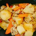 tinico's cooksnap of when they made ストウブde肉じゃが(無水調理).