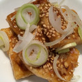 Yuukaakoo's cooksnap of when they made 揚げずに焼き揚げ出し豆腐.