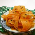 赤い電話's cooksnap of when they made 3分で簡単☆おいしい　にんじんナムル.
