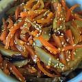 うちなな's cooksnap of when they made やみつき！人参とさつま揚げのきんぴら.