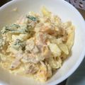 年子で双子☆彡's cooksnap of when they made オクラとペンネのチーズマヨサラダ。.