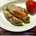 まっこりん☻'s cooksnap of when they made お弁当やアテに☆絹さやの豚巻き.