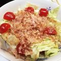 Kayudamaya's cooksnap of when they made キャベツとトマトで簡単☆温・冷サラダ.