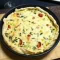 アンアンジェリーナ's cooksnap of when they made 生クリームを使わない簡単ヘルシーキッシュ.