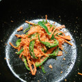 ぷうちゃん's cooksnap of when they made めちゃうま！にんじんのたらこ炒め.