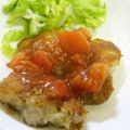 rieglay's cooksnap of when they made ミラノ風カツレツ〜トマトソース添え.