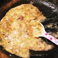 みなみなみ！'s cooksnap of when they made diet中にも是非☆簡単もんじゃ焼き.