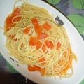 ゆうなゆ's cooksnap of when they made ★.｡.すいかの冷製カッペリーニ.｡.★.