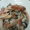 noborifuji's cooksnap of when they made ☆牡蠣とエリンギのにんにく炒め☆.