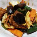 mahmican's cooksnap of when they made 豚バラ肉と茄子の味噌豆板醤炒め.