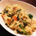 swwweeeeet's cooksnap of when they made 簡単パラパラ艶やか！絶品高菜チャーハン.