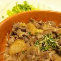 yassbey's cooksnap of when they made ラム肉と野菜の赤ワイン煮.