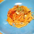 YUH♡ママ's cooksnap of when they made ハヤシライスの残りでパスタ.