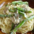 ほのこなママ's cooksnap of when they made 生クリームを使わないクリームパスタ☆.