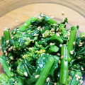 赤名's cooksnap of when they made 簡単和食♪菜の花のからし和え.