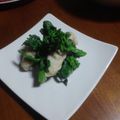 しぃぃくん's cooksnap of when they made 菜の花と鶏ササミの柚子胡椒入りマヨサラダ.