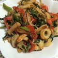 まゆま〜ゆ's cooksnap of when they made パプリカとしらすの中華炒め.