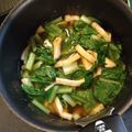 ミロ9607's cooksnap of when they made 小松菜と厚揚げの煮浸し.