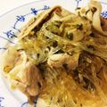 yubolove's cooksnap of when they made 簡単＊ピリ辛高菜と豚肉の春雨炒め.