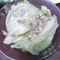 めぎお's cooksnap of when they made キャベツのホタテ缶煮.