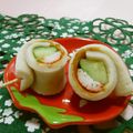 赤い電話's cooksnap of when they made おつまみ、お弁当に☆簡単竹輪で彩り巻き！.
