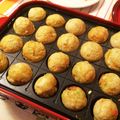 黒ワイン's cooksnap of when they made お好み焼き粉でたこ焼き.